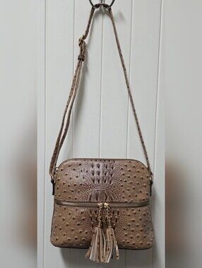 SG SUGU AM3031N Lunar Dome Crossbody Vegan Leather NEW